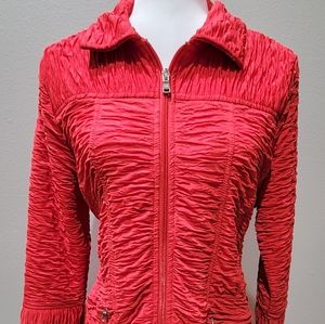 Erin London Zip up Cardigan Sz S